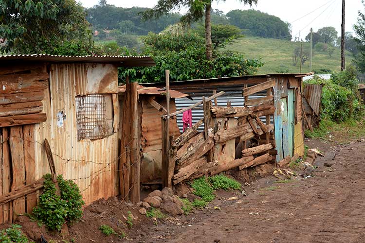 Slums Ngong Kenia 2